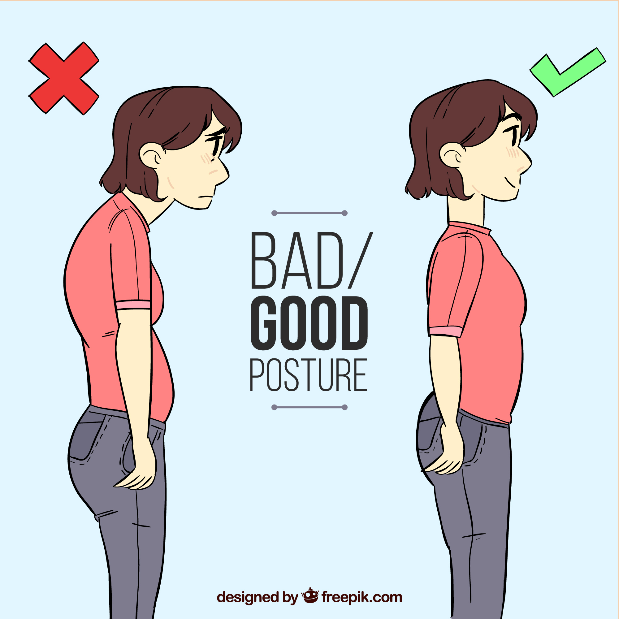 postur tubuh bungkuk