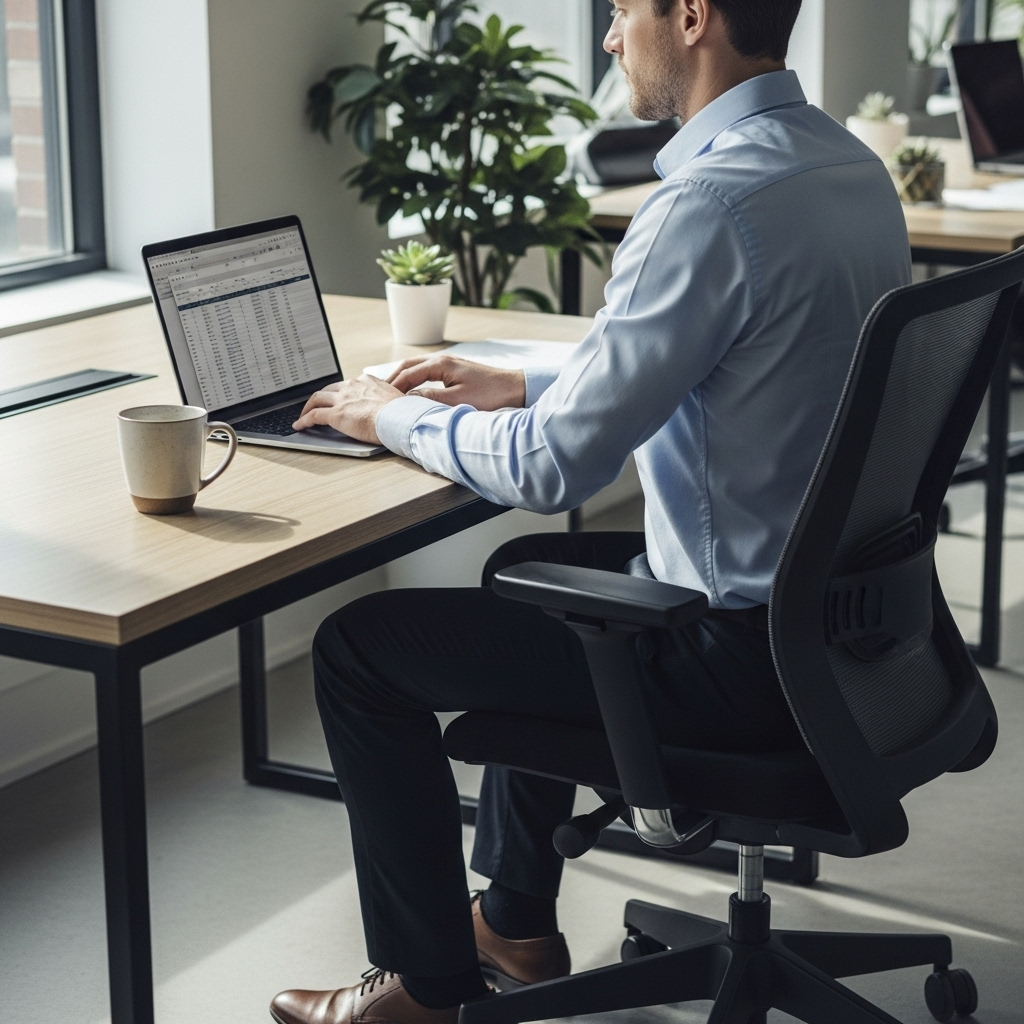 kursi ergonomis kantor