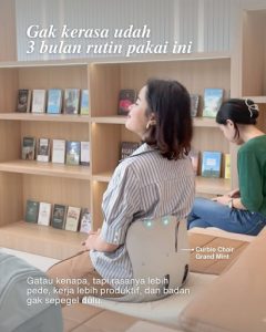 cara memperbaiki postur duduk sehari-hari