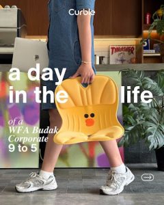 kursi duduk minimalis ergonomis