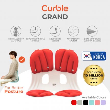 CURBLE CHAIR GRAND RED